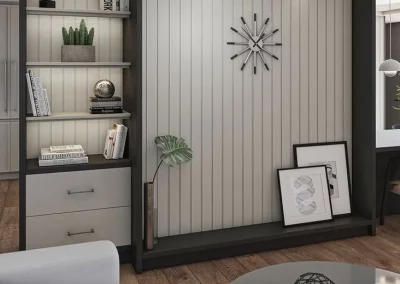 Le Creazioni dei Nostri Clienti - Milano Roma Torino 42 Pannelli 3d Boiserie effetto legno