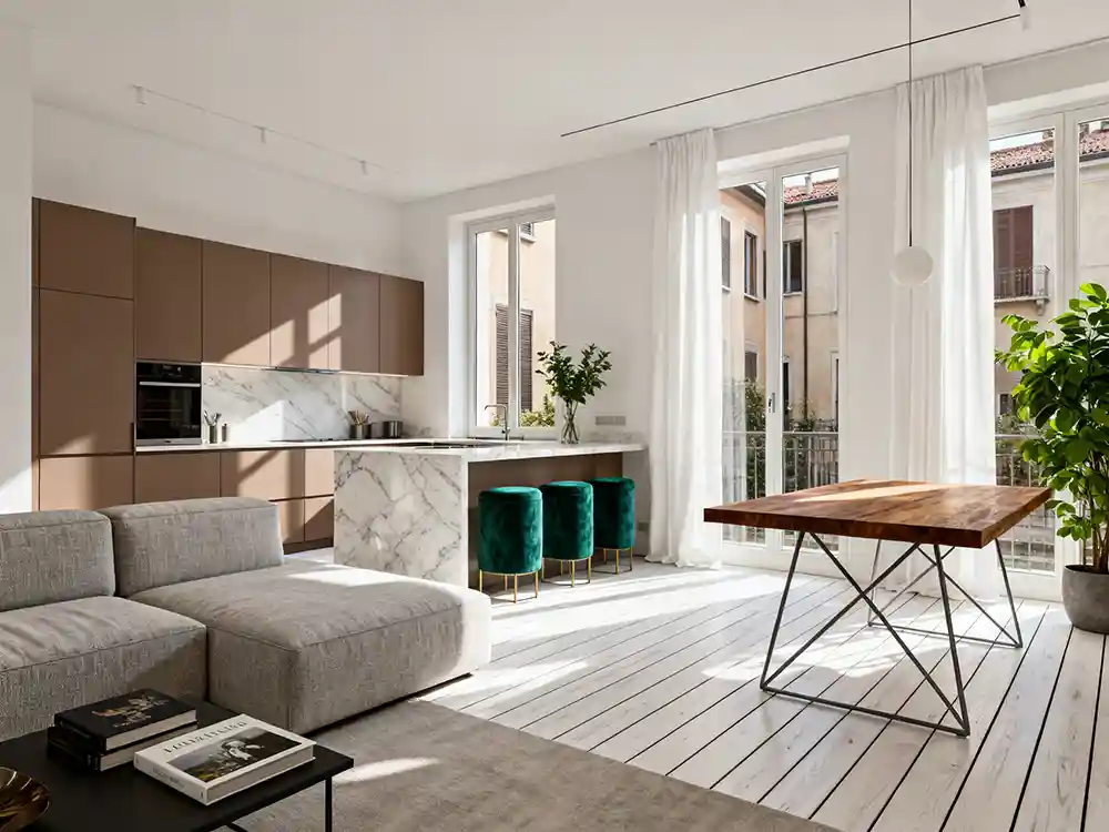 appartamento ristrutturato a Milano zona Marghera